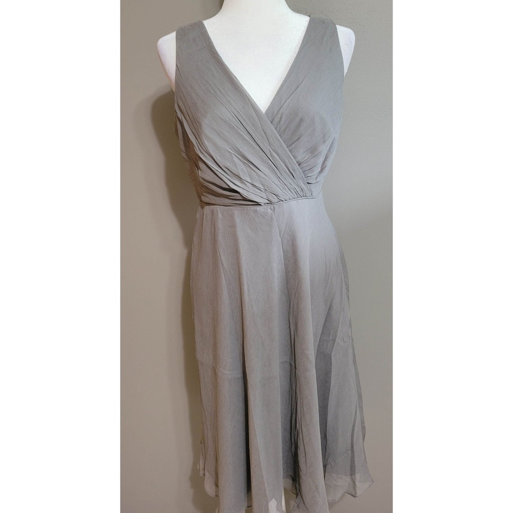 NWT J. Crew Silk Chiffon Dress